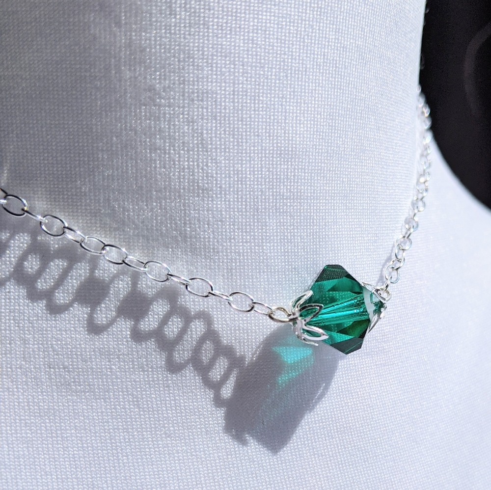 Sterling/Crystal Replica Lana Lang Necklace - Picture 4 of 6